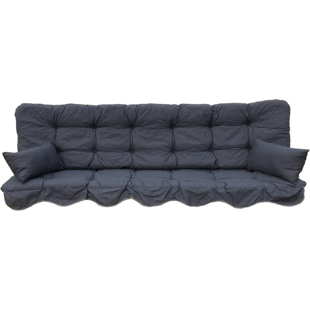 polsterauflage hollywoodschaukel 180x50 modell 921 farbe anthrazit