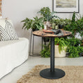 lantus bartisch stehtischwetterfest outdoor garten kuechentisch bistrotischfuer esszimmer wohnzimmer balkon mitteldichte faserplatte empfangsraum esstisch 60 60 72cm a