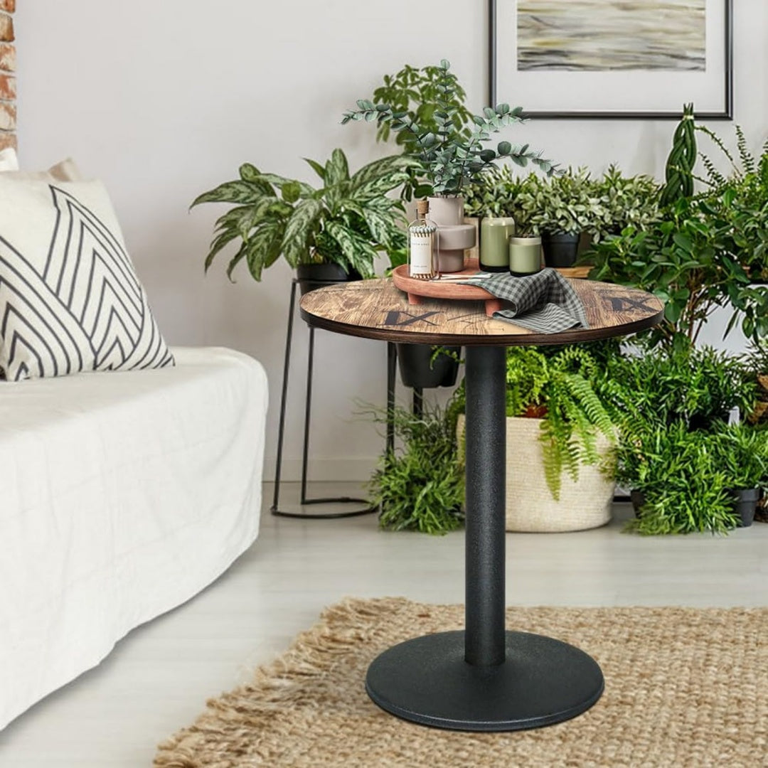 lantus bartisch stehtischwetterfest outdoor garten kuechentisch bistrotischfuer esszimmer wohnzimmer balkon mitteldichte faserplatte empfangsraum esstisch 60 60 72cm a